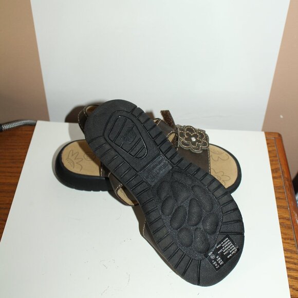 Smart Fit Size 11.5 Brown Sandals Velcro - Picture 3 of 3